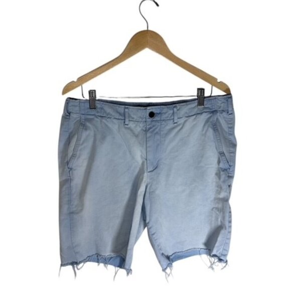 Abercrombie & Fitch Other - Vintage Abercrombie And Fitch Men’s Distressed Cut Off Blue Shorts Size 33